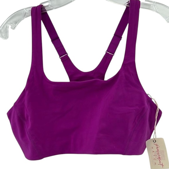 NWT FP Movement x Hatch Never Better Square Neck Maternity Bra Berry pink small - Picture 4 of 6